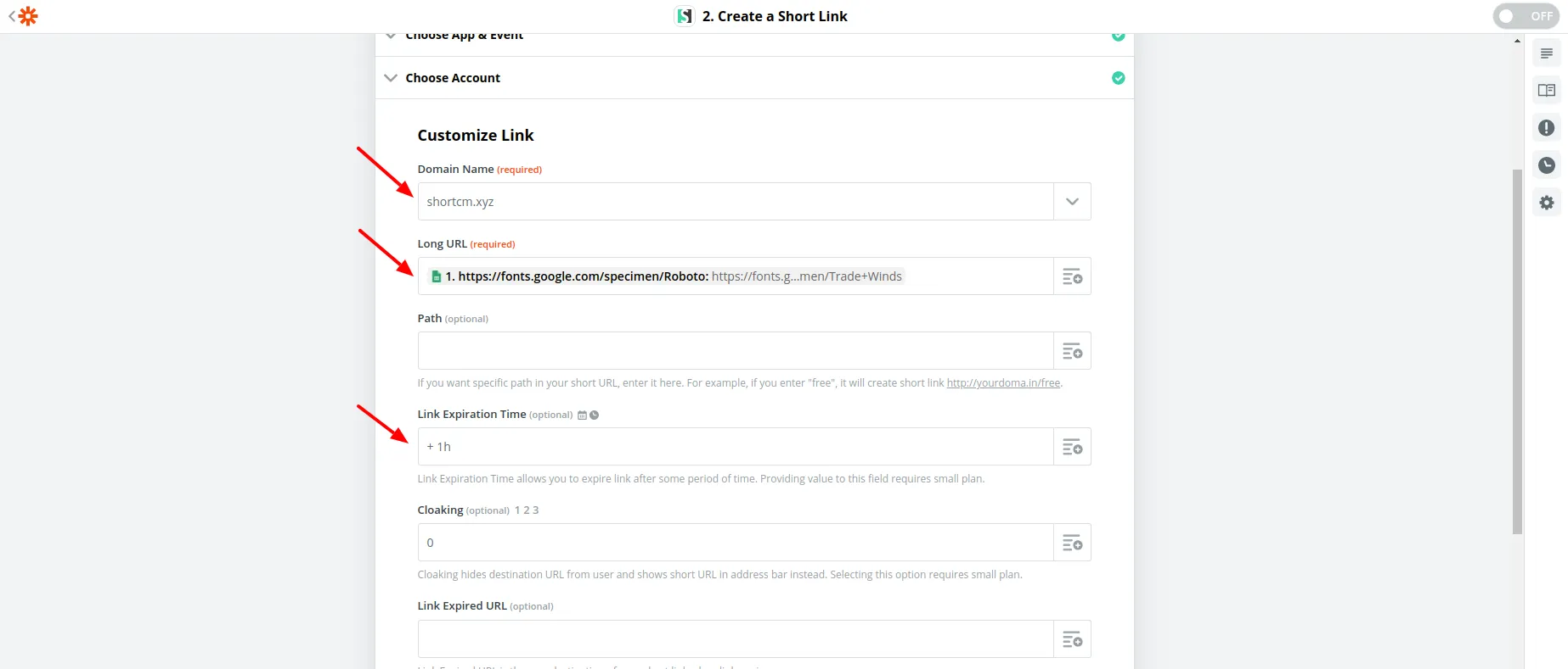 shortcm-bulk-link-expiration